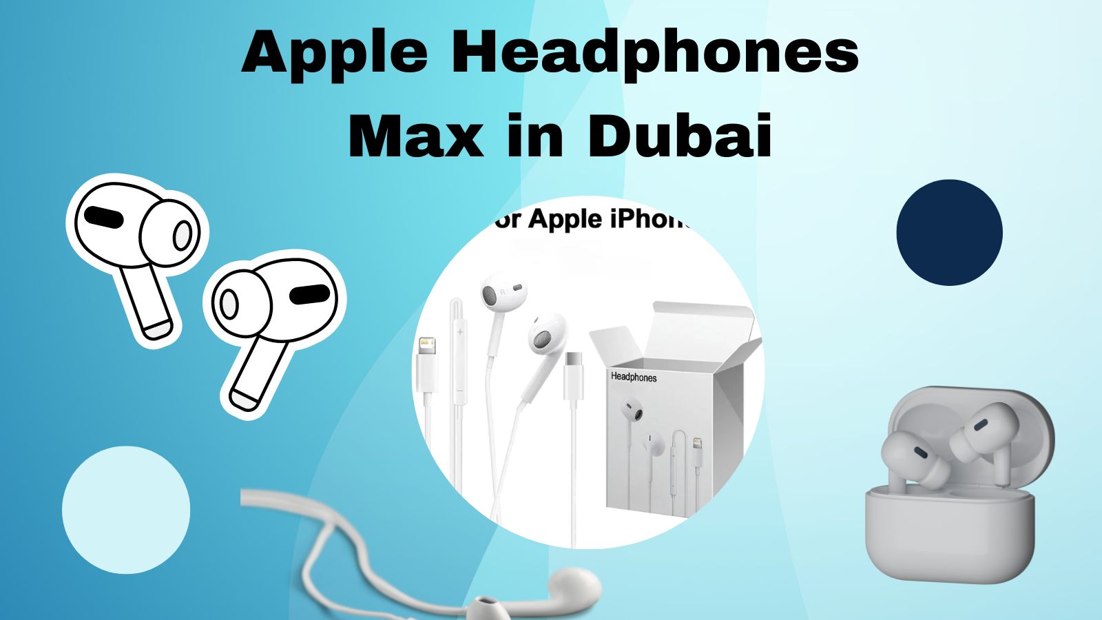 Apple Headphones Max in Dubai