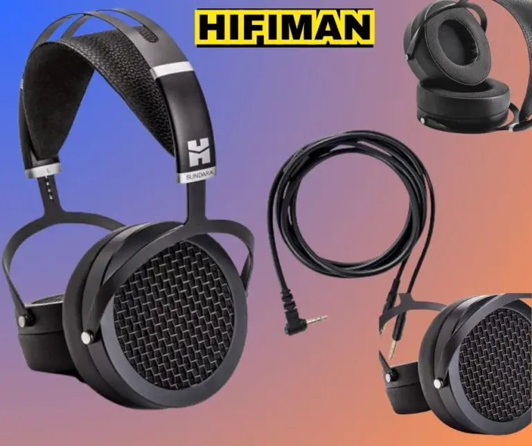 HIFIMAN Sundara Hi-Fi Headphones with Planar Magnetic Drivers, Black – Premium Sound Quality and Comfortable Fit for Audiophiles