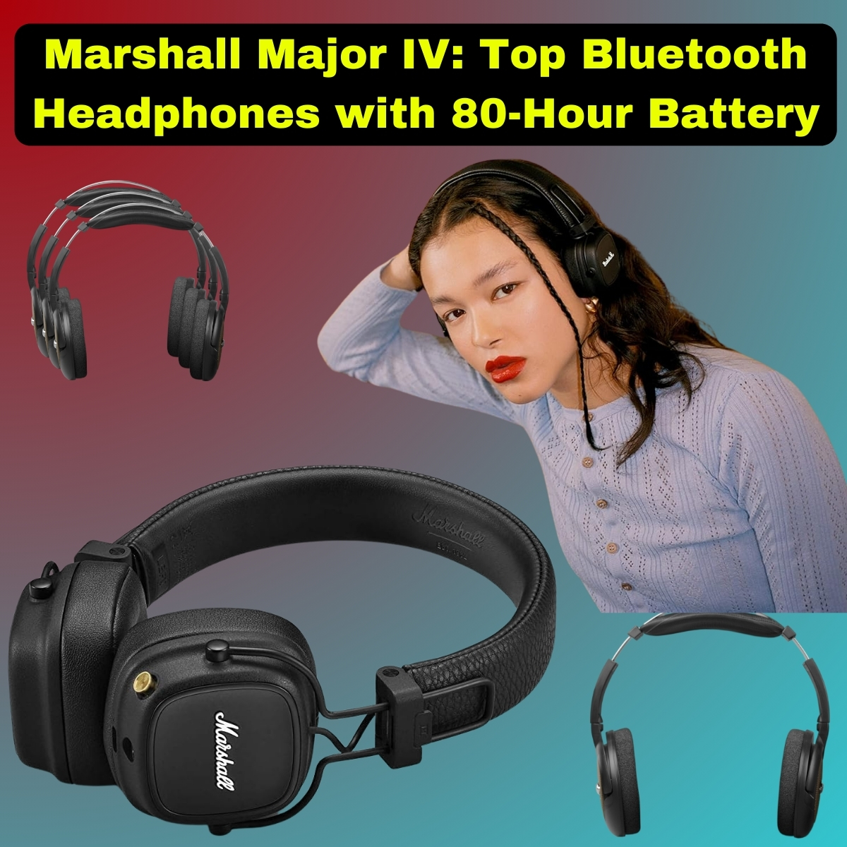 Marshall Bluetooth headphones