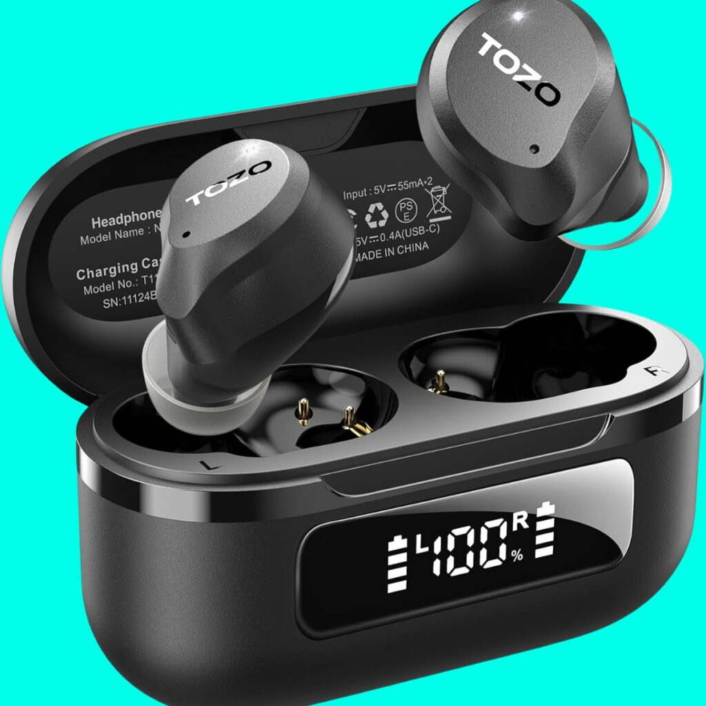 how to pair TOZO earbuds